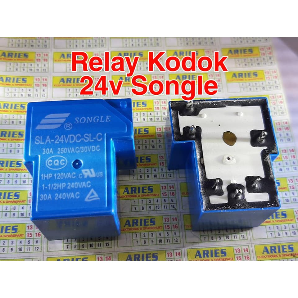 Relay kodok 24v songle 30A