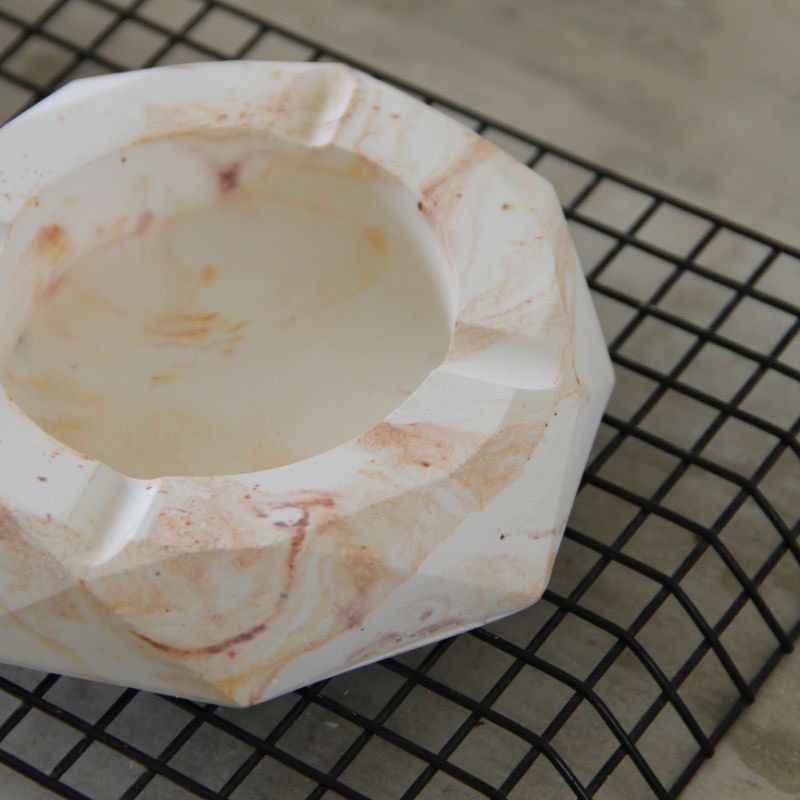 Gardenglories Asbak Rokok Bulat Aesthatic/ Asbak Coasters/ Asbak Unik Tempat Rokok Dan Dekorasi