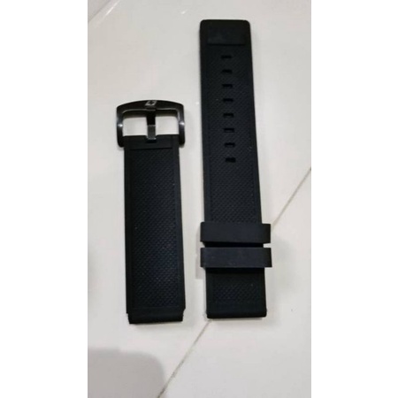 STRAP TALI JAM SWISS ARMY ORIGINAL 24mm RUBBER STRAP TALI JAM TANGAN KARET bs UTK JAM Q&amp;Q M 123