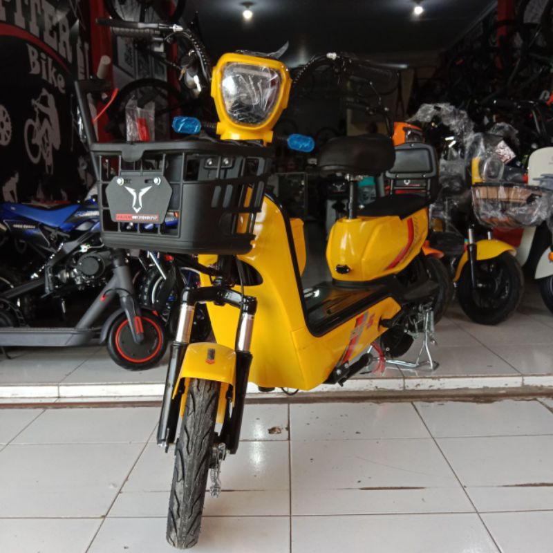 Sepeda Listrik Uwinfly Dragon Fly 5 Motor Listrik Cas Sepeda Listrik Cas