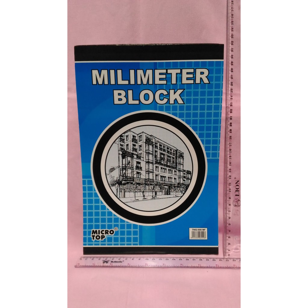 Kertas Milimeter Block Blok F4 Folio Prak IPA Mat Fisika Bagus Murah READY STOCK