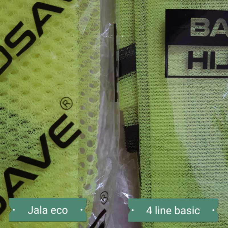 ROMPI PENGAMAN | Safety Vest Keselamatan Proyek Jala Jaring Polyester Gosave murah