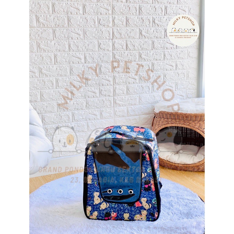 Ransel Kucing Tas Kucing Anjing Pet Cargo Pet Carrier XL Jumbo