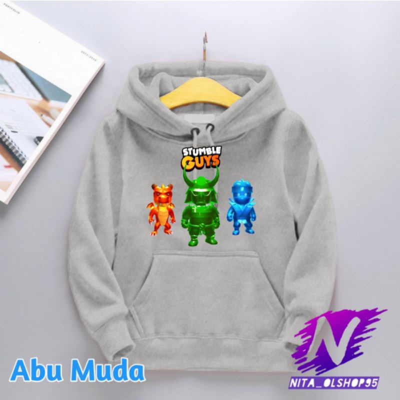 promo spesial hoodie anak stumbel guys karakter populer Hoodie anak murah premium