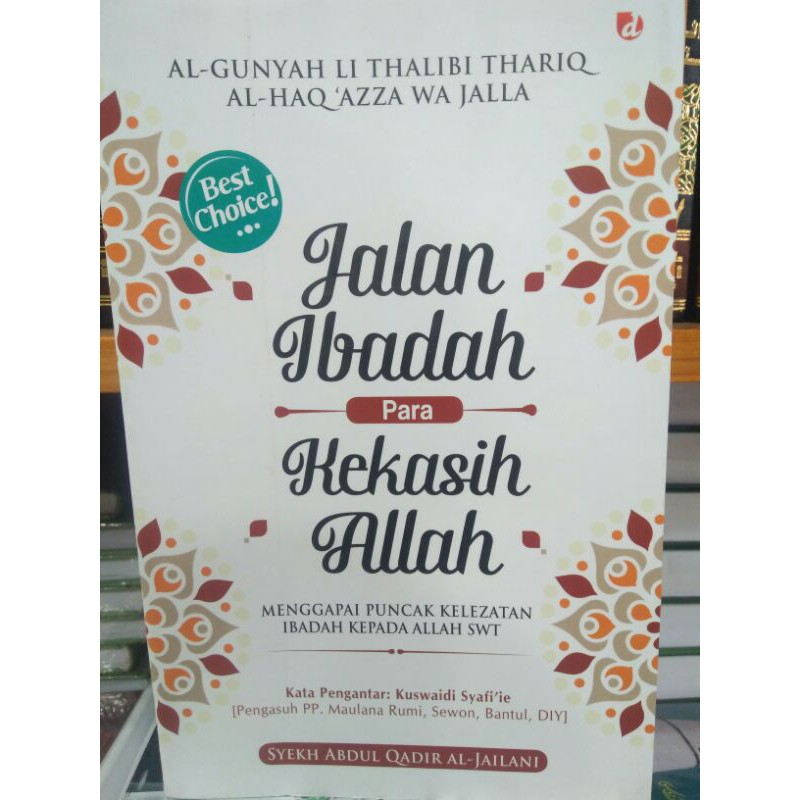 Jalan ibadah para kekasih allah