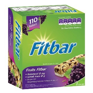 Fitbar (5 x 25gr) Snack Sehat Aneka Variant