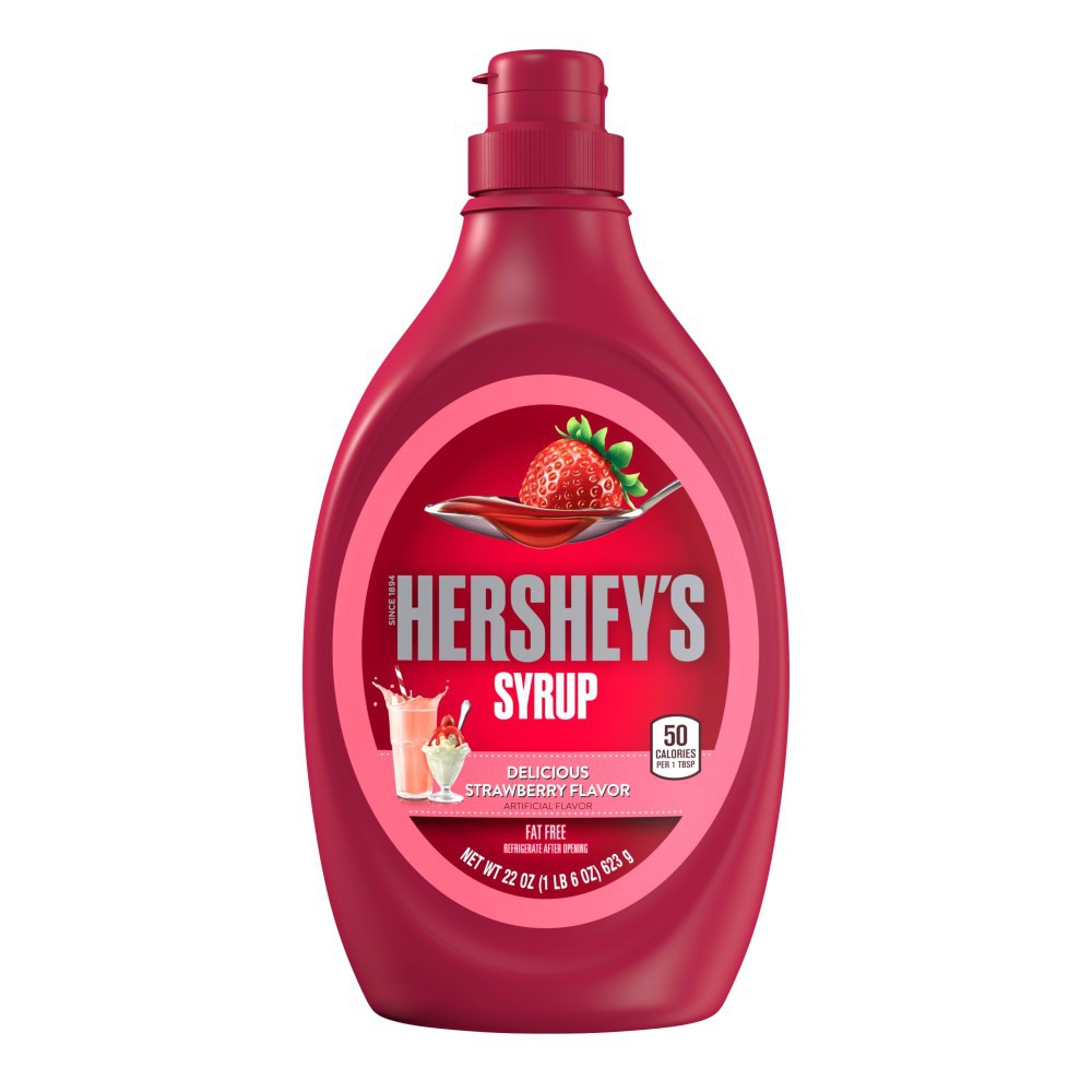 

HERSHEY'S SYRUP STRAWBERRY 22 OZ 623GR