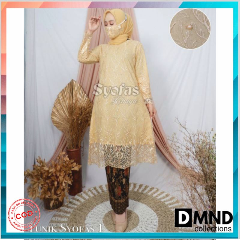 Stelan Kebaya Wanita/Kebaya Modern/Kebaya Wisuda/DFS