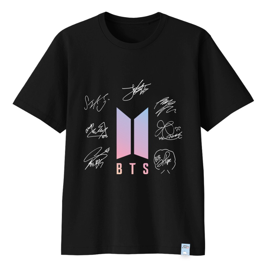  Baju  BTS  ARMY  korea Untuk Anak Remaja Dewasa Bahan Katun 