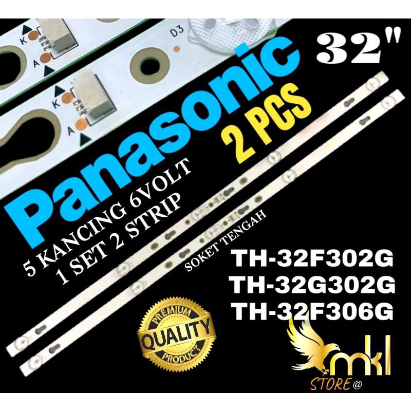 BACKLIGHT TV LED 32" INCH PANASONIC TH-32F302G-TH-32G302G-TH-32F306G BACKLIGHT TV LED 32INCH