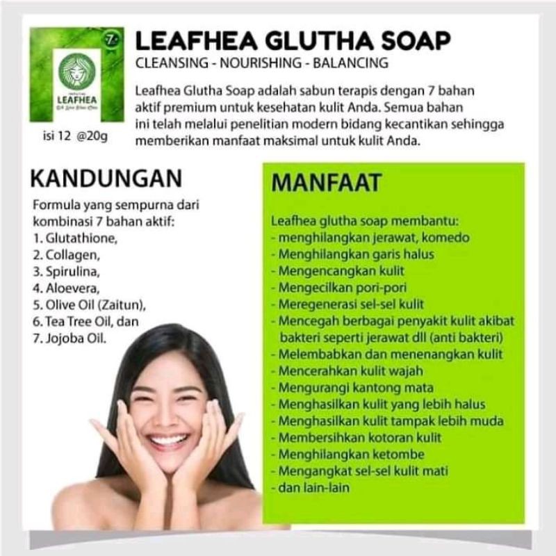 Leafhea gluta Soap
