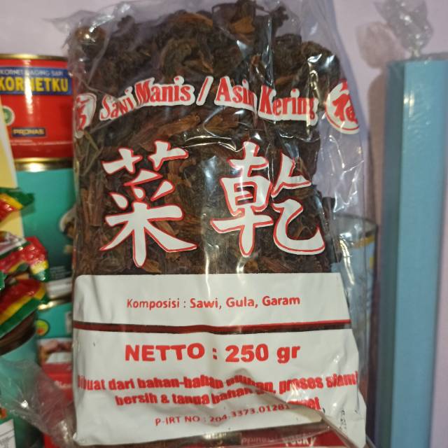 

Sayur Asin kering potongan