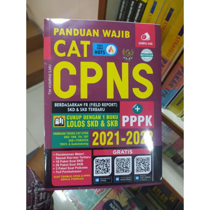 Buku Cpns 2021 2022 Tes Cpns Pppk Tenaga Medis Kesehatan Pendidik Cpns Guru Shopee Indonesia