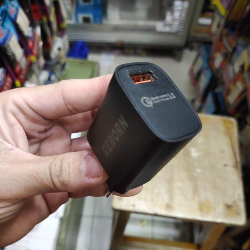 CHARGER 3A REBORN QUALCOMM QUICK CHARGER original 100% mantul murah