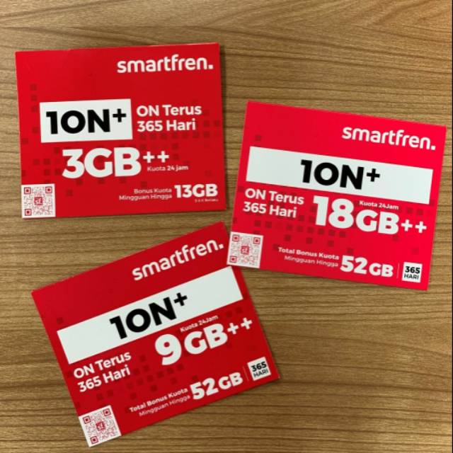 KARTU PERDANA SMARTFREN 1ON+ ON TERUS 365 HARI