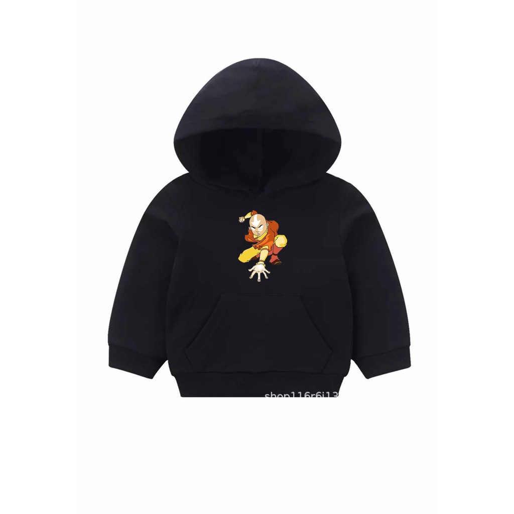 Hoodie The Legend Avatar Sweater Pakaian Fleece Anak M - XXL