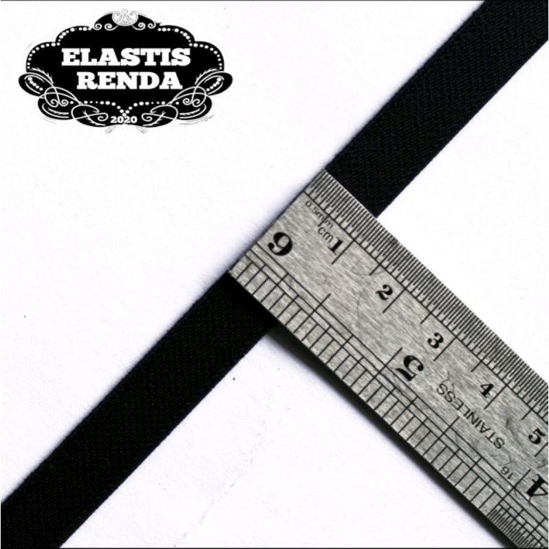 (Harga Per Meter) Tali Bra Polos Lebar 1cm