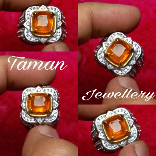 Natural Orange Sapphire