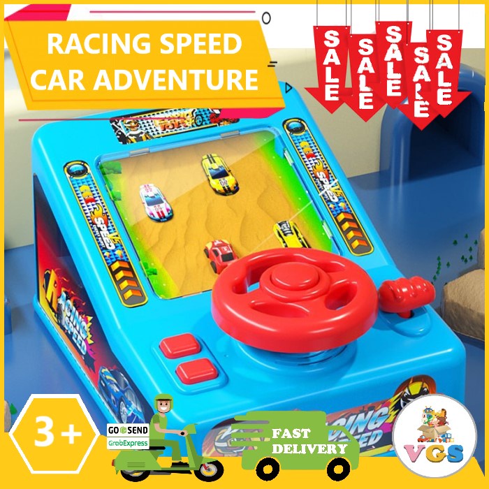 Promo Mainan Anak Racing Speed Car Adventure Machine