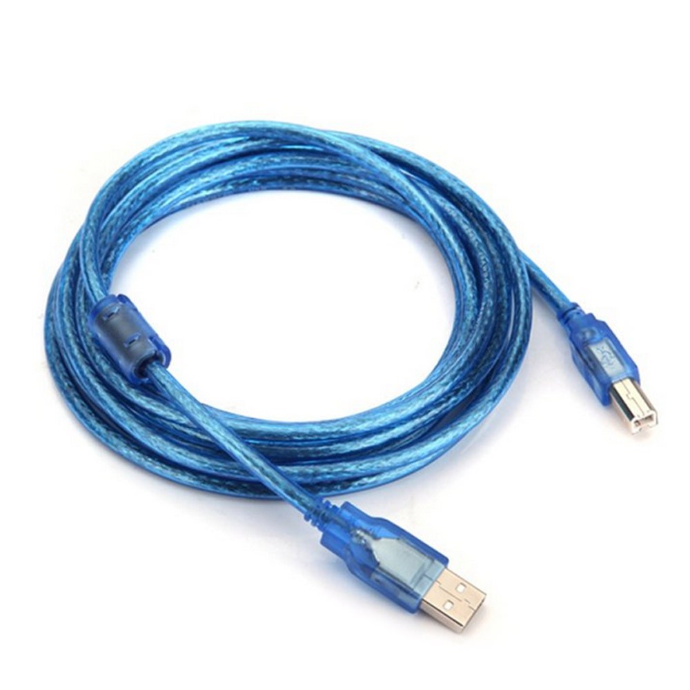 Trend-NYK Kabel Printer Transparan Uk 3 M - Biru