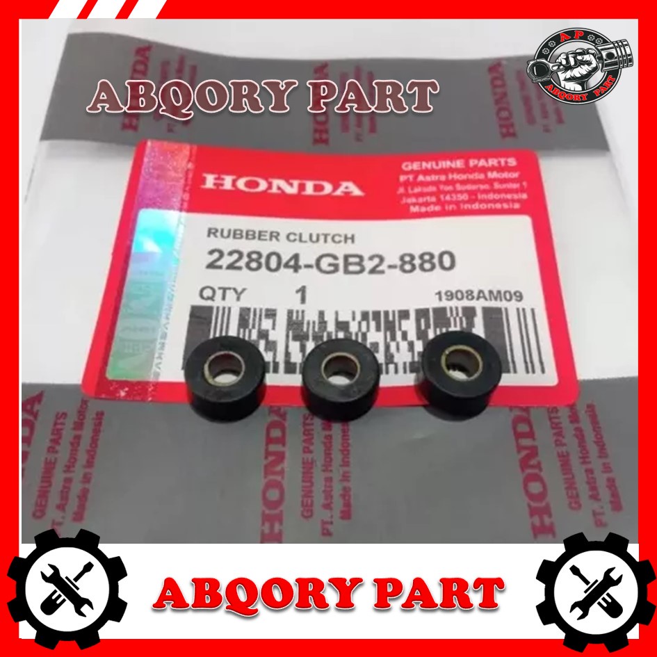 Abqory part____Karet Ganda Rubber Clutch Damper Dumper Honda GB2 Kharisma Beat Scoopy (GB2)