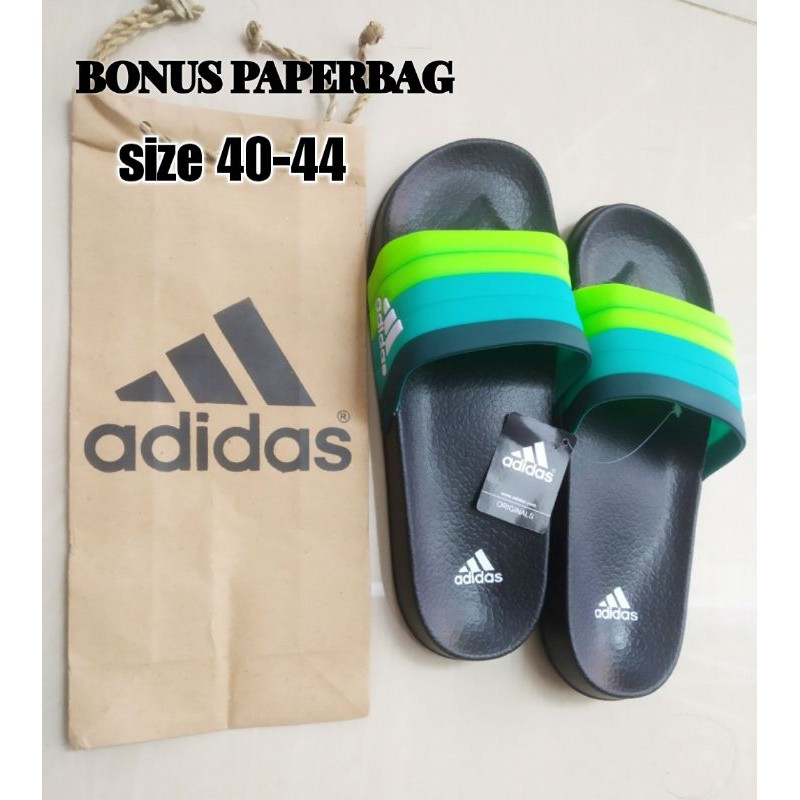 SANDAL ADIDAS PRIA WANITA SENDAL SLOP SPORT SLIDE PRIA WANITA IMPORT GRADE ORI FLIP FLOP