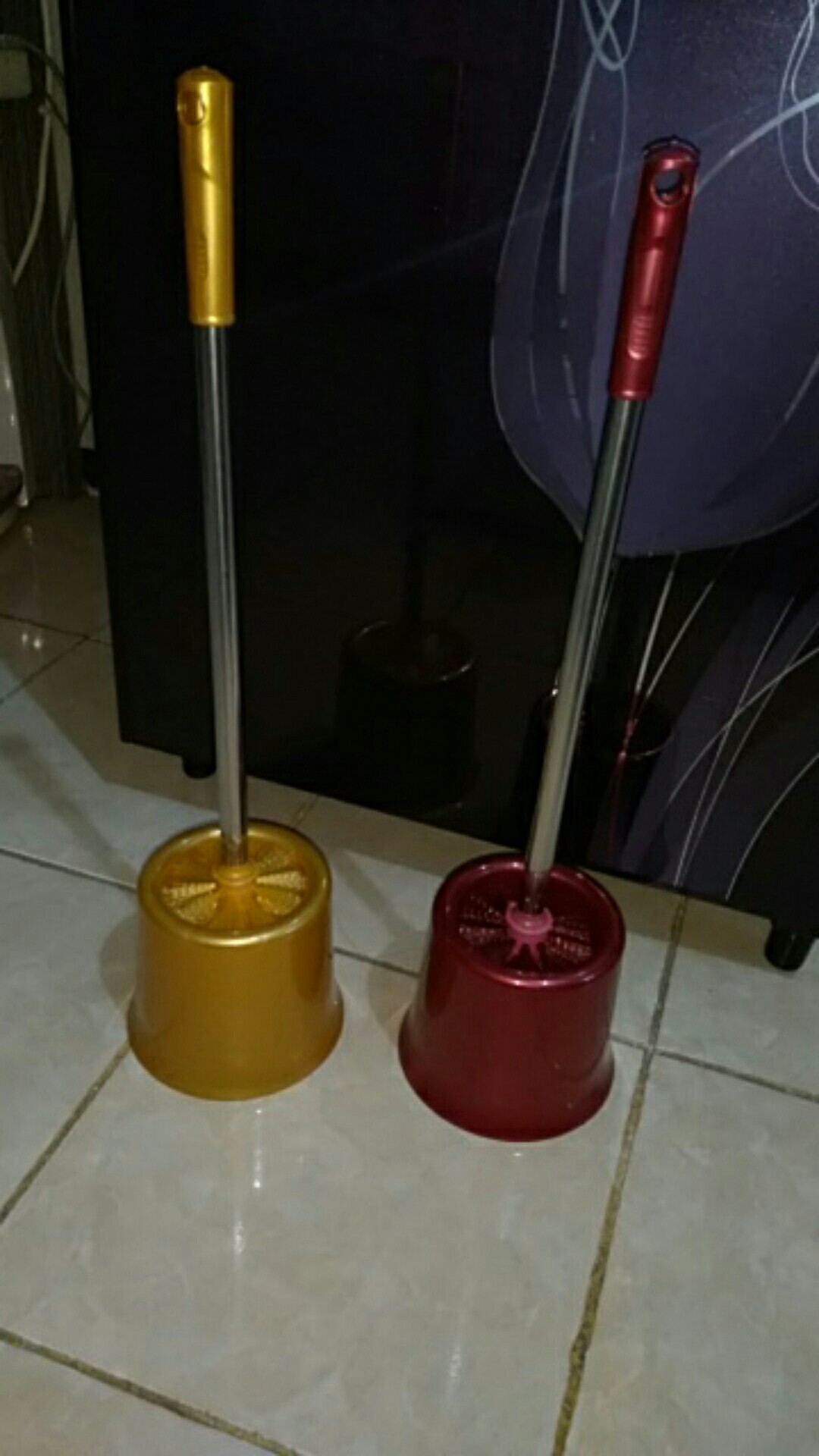 Sikat Wc Stainless + Tempat