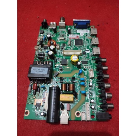 MB - mesin TV - mainboard tv led Sanyo Aqua LE 32AQT6900 - 32 AQT 6900 - LE32AQT6900