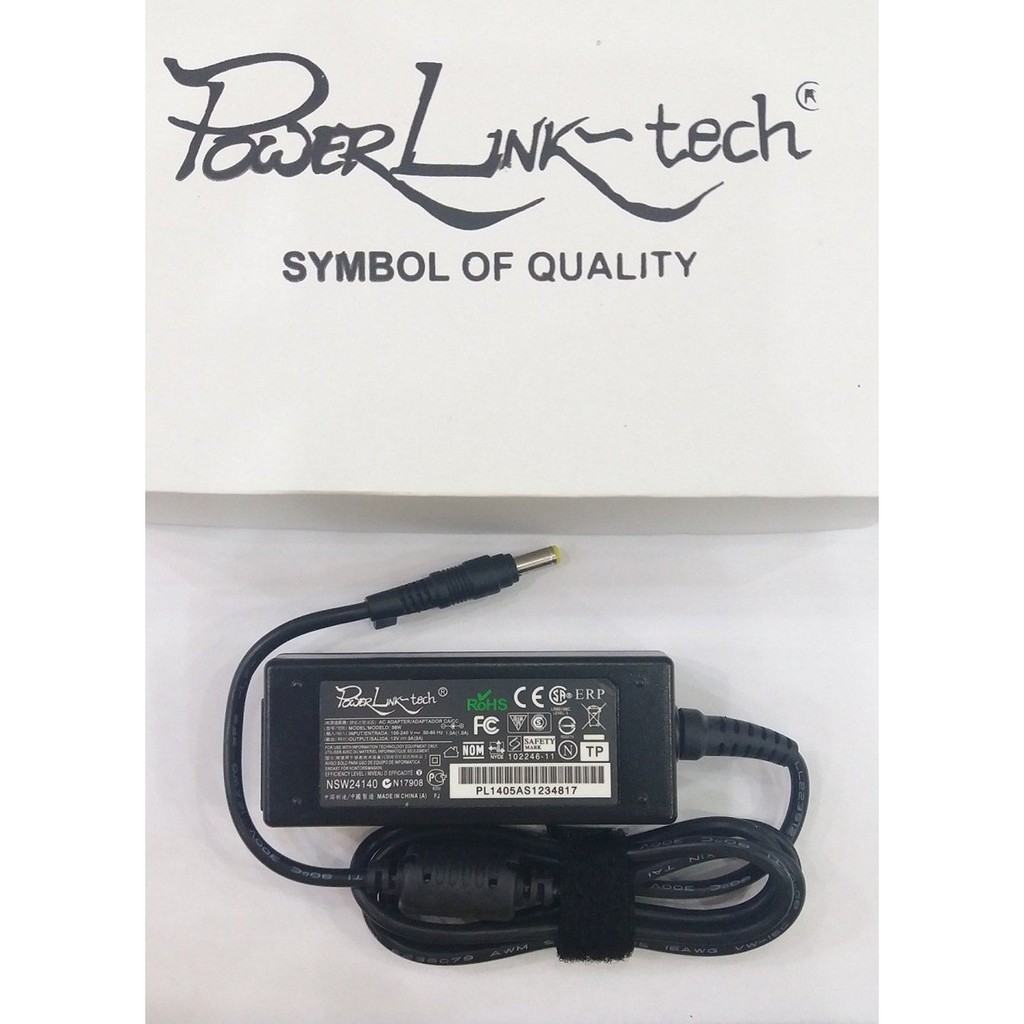 CHARGER NETBOOK ASUS EEEPC MINI 12V 3A ADP-36EH3 Merk PowerLink-Tech