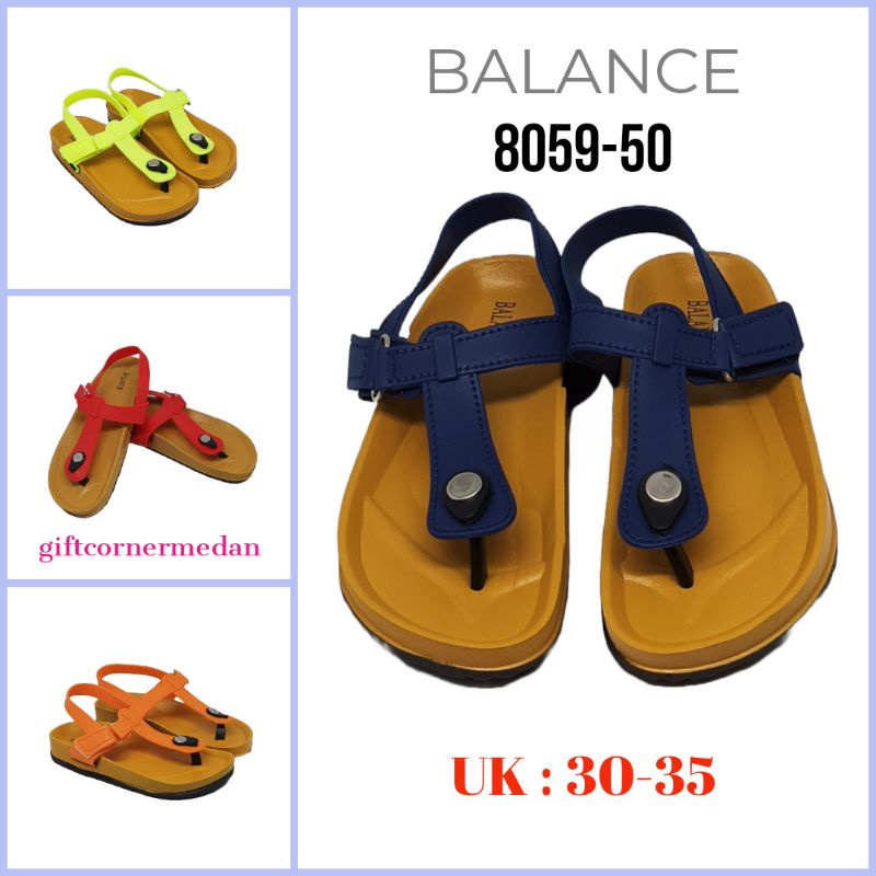 SANDAL JEPIT KARET JELLY BALANCE 8059-50 (30-35)