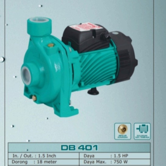 Pompa Sentrifugal Centrifugal Pump Yamamax Pro DB 401 DB401 1,5 Inchi