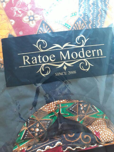 Gamis Batik Original Ratoe Modern Motif Terbaru