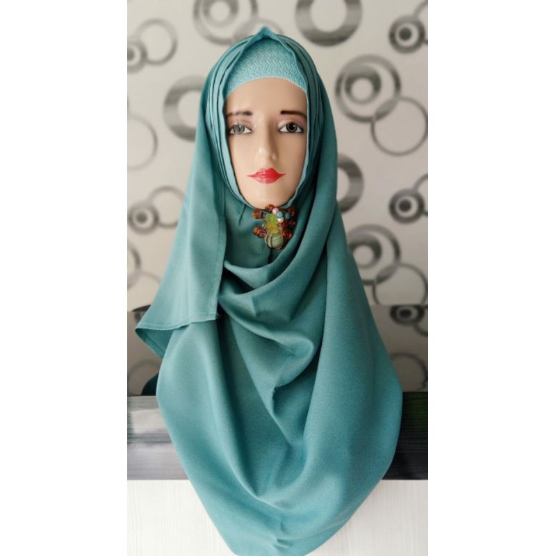 kerudung pasmina jadi