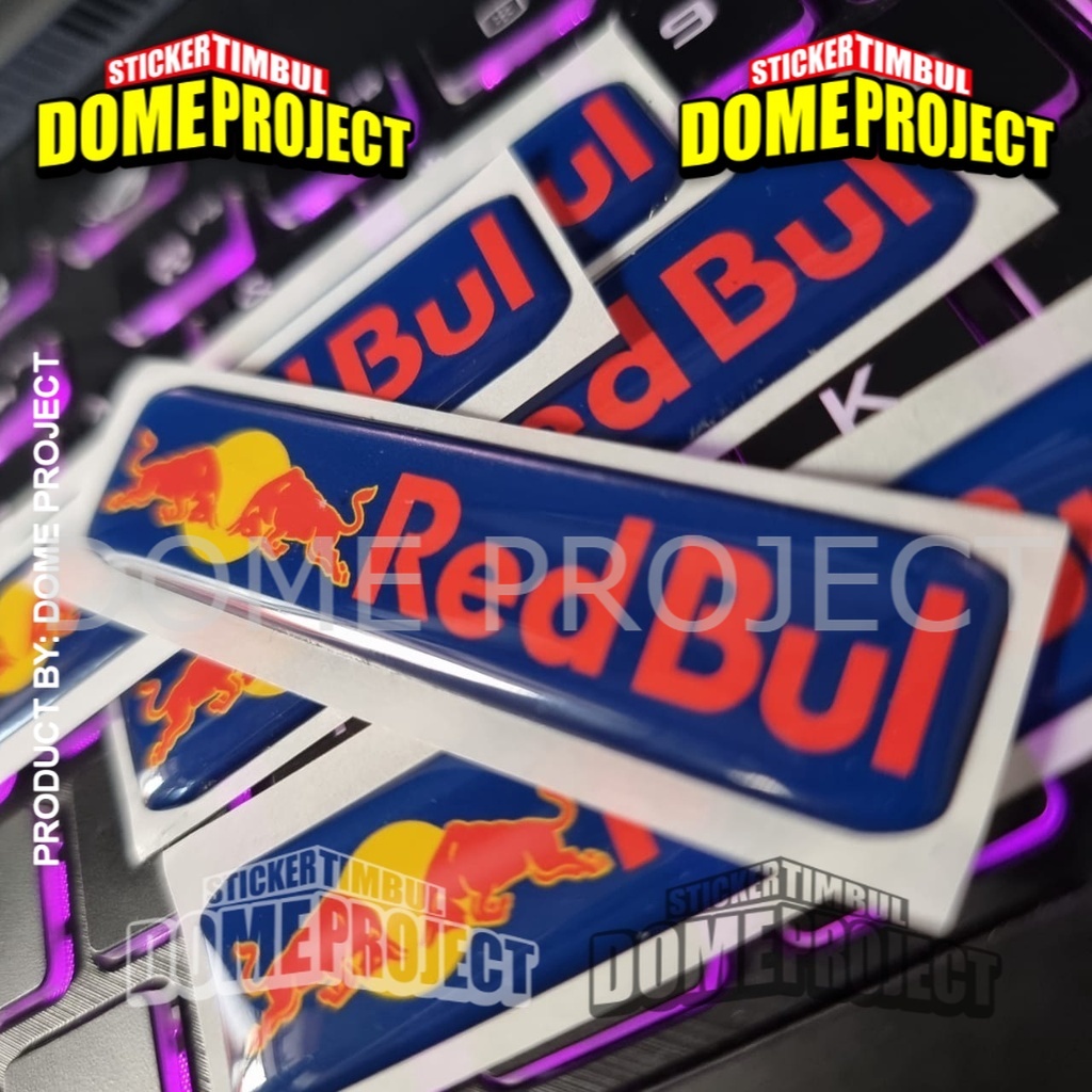 STIKER MOTOR HONDA EMBLEM TIMBUL ESP 3D LOGO REDBULL BOX FILTER VARIO BEAT SCOOPY PCX AKSESORIS AESTHETIC KEREN