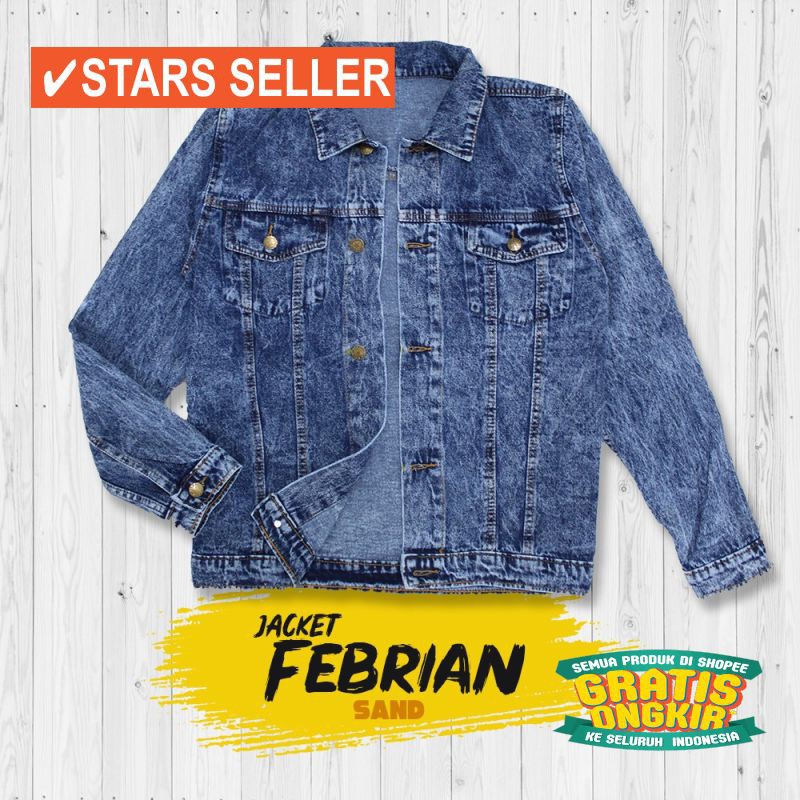 JAKET TERLARIS PRIA REMAJA TEBAL BOLAK BALIK / Jaket DILAN Jeans Denim Pria Warna HITAM NAVY ABU