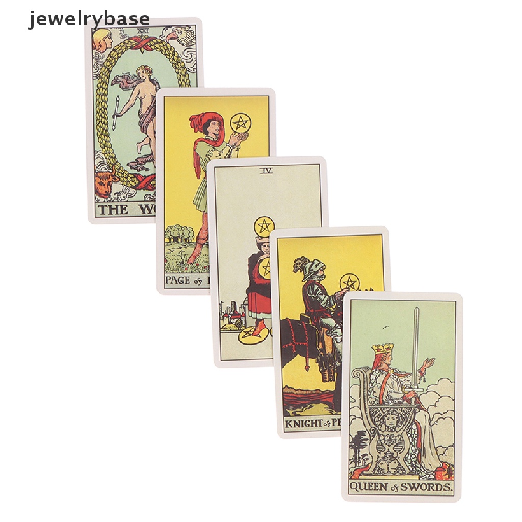 (jewelrybase) Kartu Tarot 1909 Rider Waite Smith