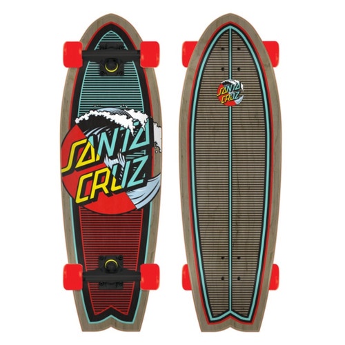 Santa Cruz cruiser fullset skateboard