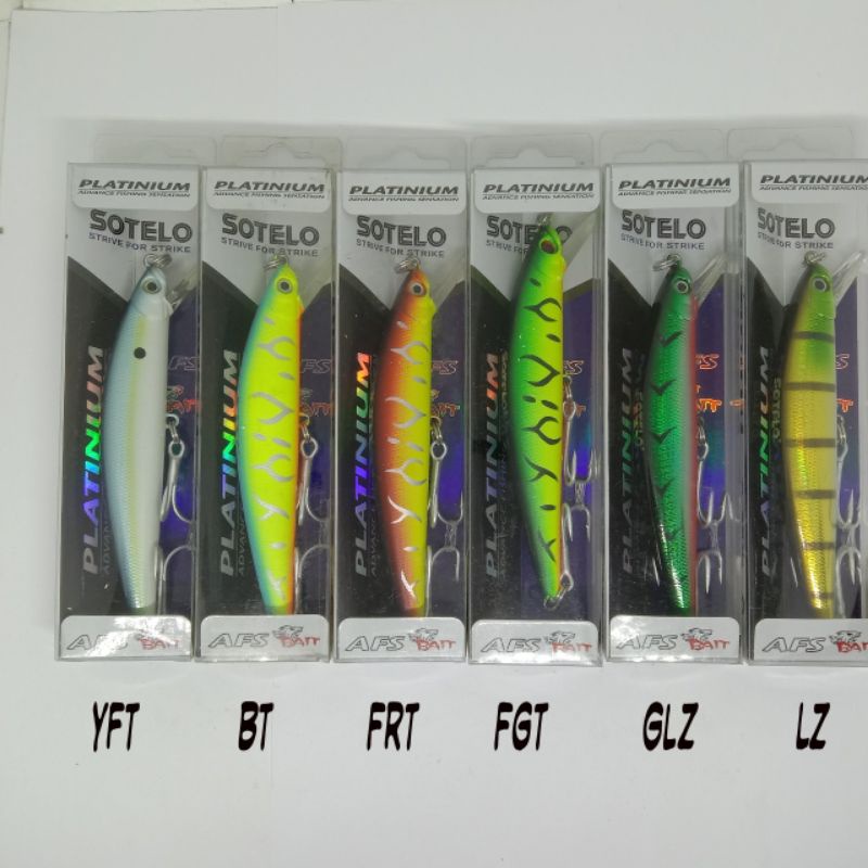 Umpan Minnow Sotelo Platinum Minowmaru 18gr