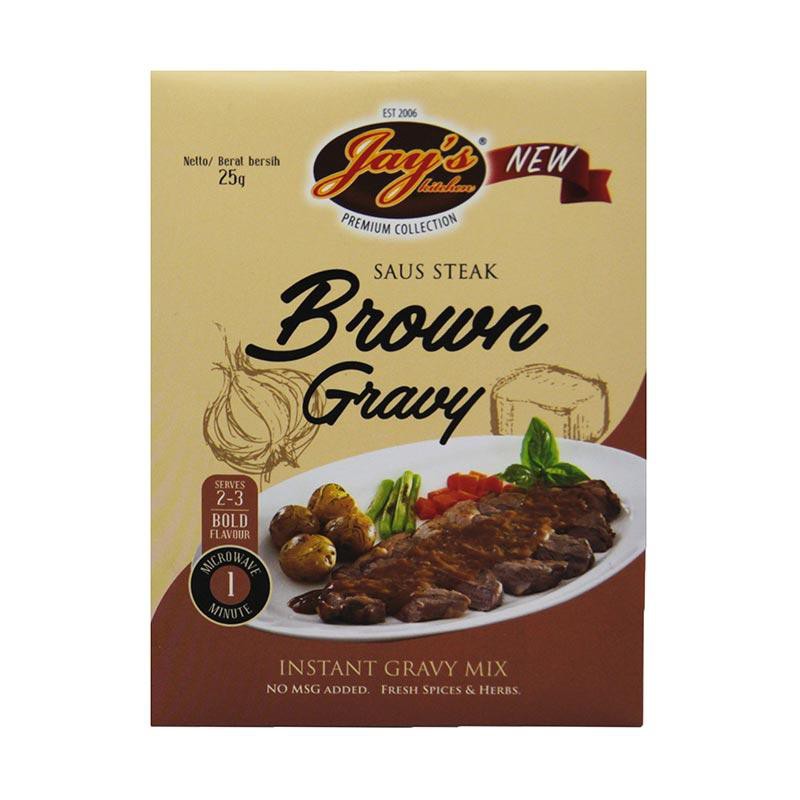 

JAY'S BROWN GRAVY 25 GR sauce steak saus stik