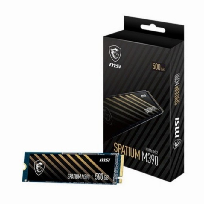 SSD MSI SPATIUM M390 NVMe M.2 500GB PCIe Gen 3 X4