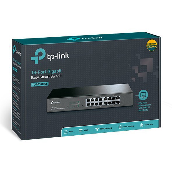 TPLink TL-SG1016DE 16-Port Gigabit Easy Smart Switch