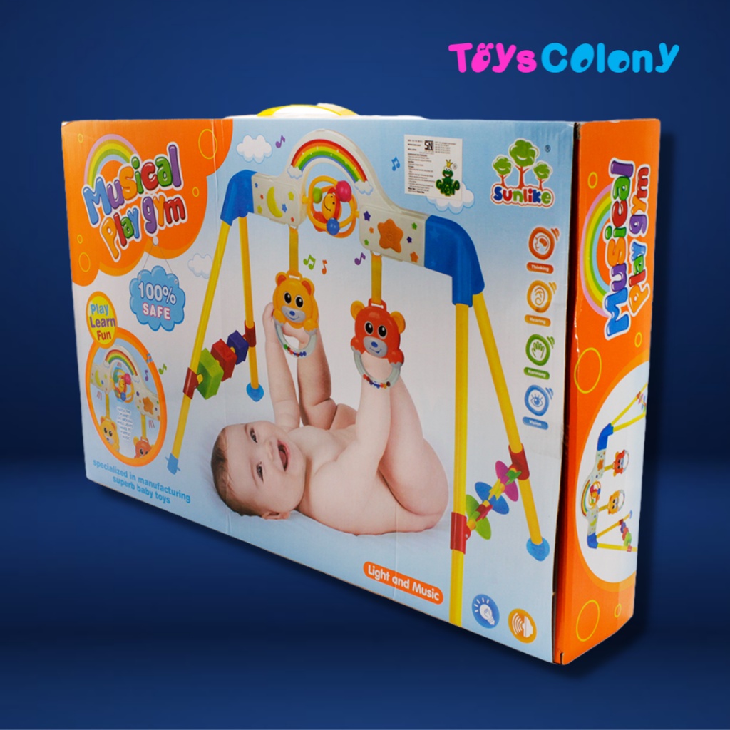 MAINAN BAYI PLAYGYM FITNESS MUSICAL SET SL82002