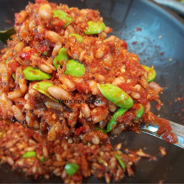 

Sambal Cumi Pete 500gr