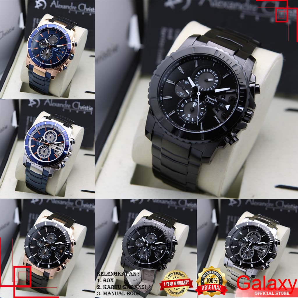 ALEXANDER CHRISTIE JAM TANGAN PRIA ORIGINAL JAM TANGAN ALEXANDRE CHRISTIE PRIA JAM ALEXANDER CRISTIE