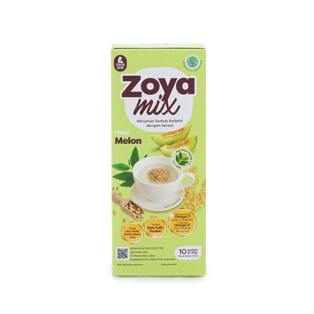 [ECER/SACHET] Teh Mama Bear Tea Zoya Mix Almon MamaBear Zoyamix ALMOM Almond Pelancar Asi Booster