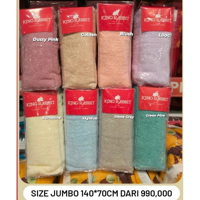 handuk hotel king rabbit