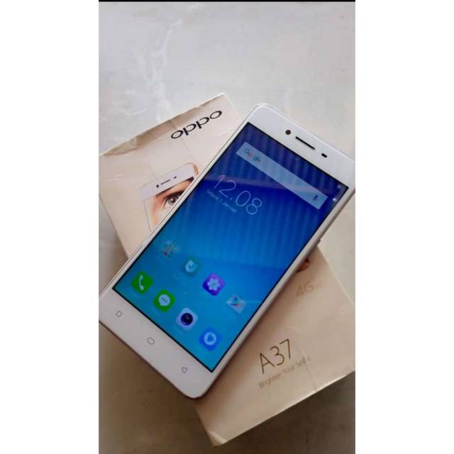 Hp Oppo A37 Bekas Fullset Shopee Indonesia