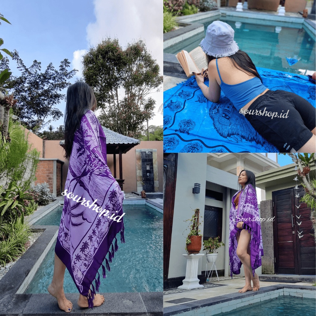 Kain Pantai Khas Bali | Sarung pantai Halus|Sarong Bali 145cm×100cm PART 2