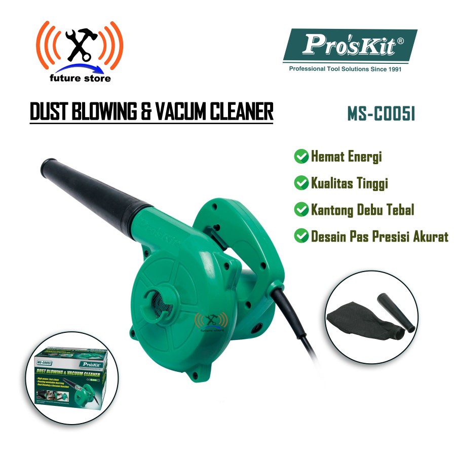 PROSKIT MS-C005I Dust Blowing & Vacuum Cleaner / Mesin Blower Original