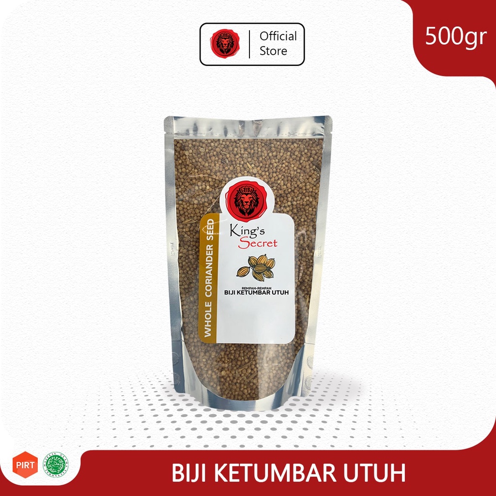 

Biji Ketumbar Utuh | Whole Corlander Seeds 500gr - King's Secret